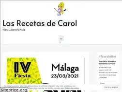 Sites similar to lasrecetasdecarol.com