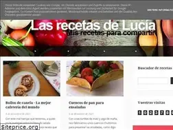 Sites similar to lasrecetasdelucia.blogspot.com