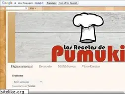 Sites similar to lasrecetasdepumuki.com