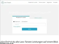 Sites similar to lass-tanzen.de