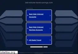Sites similar to last-minute-travel-savings.com
