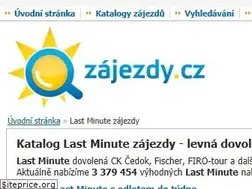 Sites similar to last-minute.cz