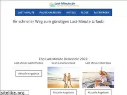 Sites similar to last-minute.de