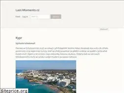 Sites similar to last-moments.cz
