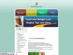Sites similar to last10pounds.org