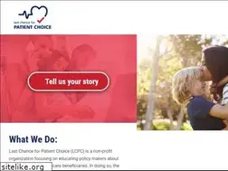 Sites similar to lastchanceforpatients.org