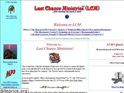 Sites similar to lastchanceministries.com