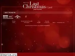 Sites similar to lastchristmascard.com