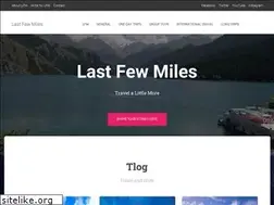 Sites similar to lastfewmiles.com
