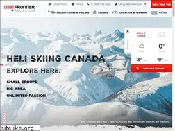 Sites similar to lastfrontierheli.com