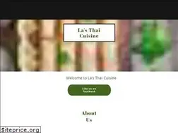 Sites similar to lasthaicuisine.com
