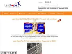 Sites similar to lasthopeanimalrescue.org