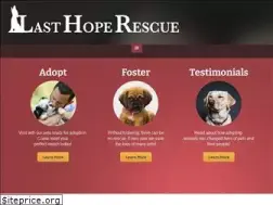 Sites similar to lasthoperescue.org