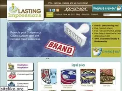 Sites similar to lastingimpressionspins.com