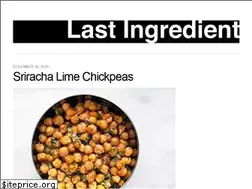 Sites similar to lastingredient.com