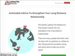 Sites similar to lastingthedistance.com