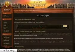 Sites similar to lastknights.com