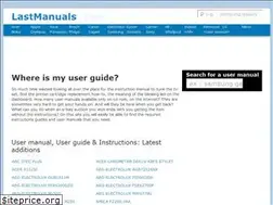 Sites similar to lastmanuals.com