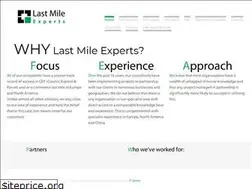 Sites similar to lastmileexperts.com