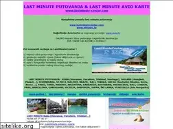 Sites similar to lastminute-centar.com