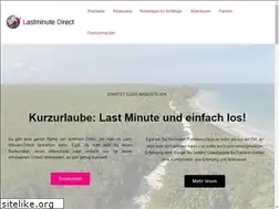 Sites similar to lastminute-direct.de