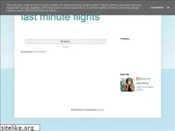 Sites similar to lastminute-flights.blogspot.com