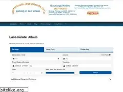 Sites similar to lastminute-last-minute.info