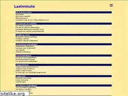 Sites similar to lastminute.boogolinks.nl