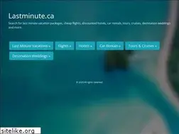 Sites similar to lastminute.ca