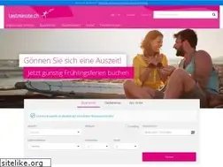 Sites similar to lastminute.ch