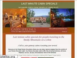 Sites similar to lastminutecabinspecials.com