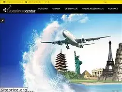 Sites similar to lastminutecentar.rs