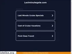 Sites similar to lastminutegate.com