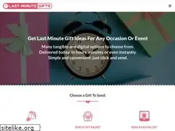 Sites similar to lastminutegifts.net