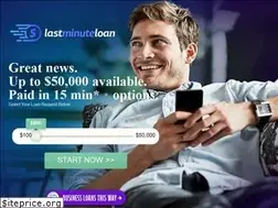 Sites similar to lastminuteloan.com.au