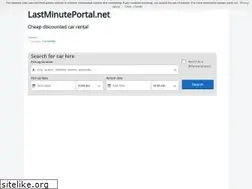 Sites similar to lastminuteportal.net