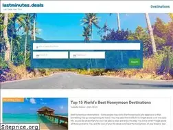 Sites similar to lastminutes.deals