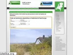 Sites similar to lastminutesvakantiehuizen.nl