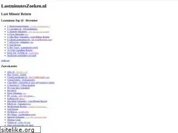 Sites similar to lastminuteszoeken.nl