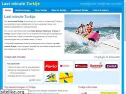 Sites similar to lastminuteturkije.net