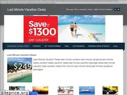 Sites similar to lastminutevacationdeals.ca