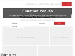 Sites similar to lastminutevenue.com.au