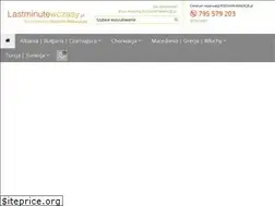 Sites similar to lastminutewczasy.pl