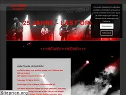 Sites similar to lastorder.org