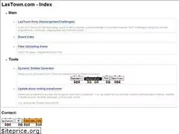 Sites similar to lastown.com