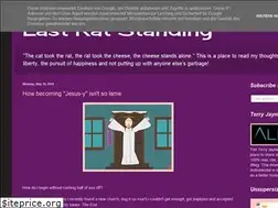 Sites similar to lastratstanding.blogspot.com