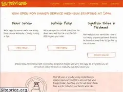 Sites similar to lastresortgrill.com