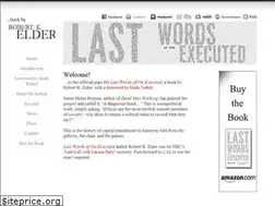 Sites similar to lastwordsoftheexecuted.com