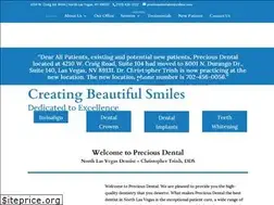 Sites similar to lasvegaspreciousdental.com