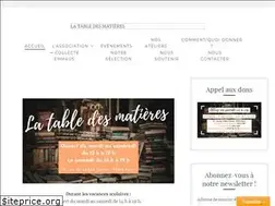 Sites similar to latabledesmatieres.org